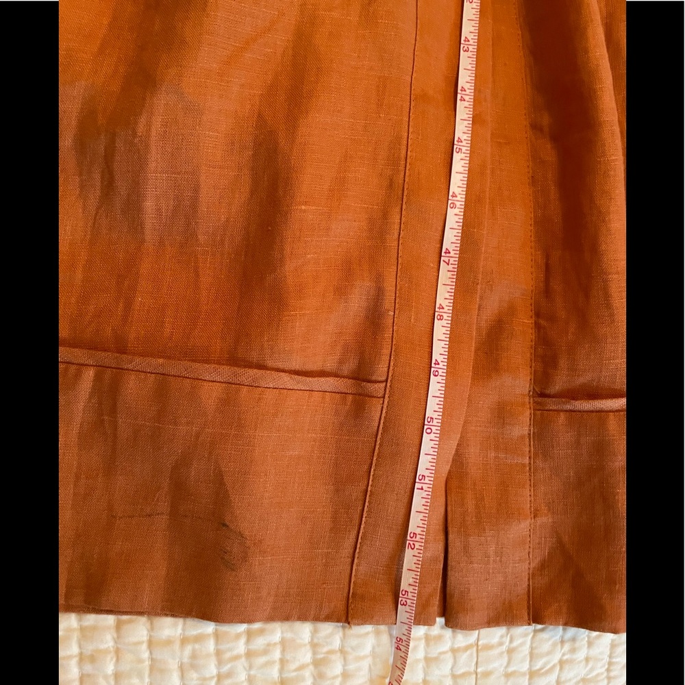 Alemais Sunset Orange Pleated Ruffled MaxiSundress - Picture 10 of 14